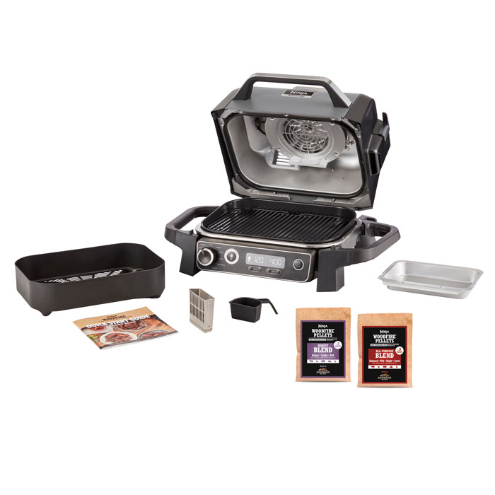 Ninja Woodfire Electric BBQ Grill and Smoker (1 LEFT)