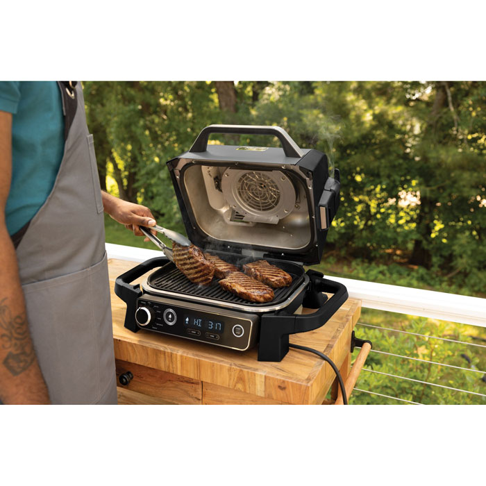 Ninja Woodfire Electric BBQ Grill and Smoker (1 LEFT)